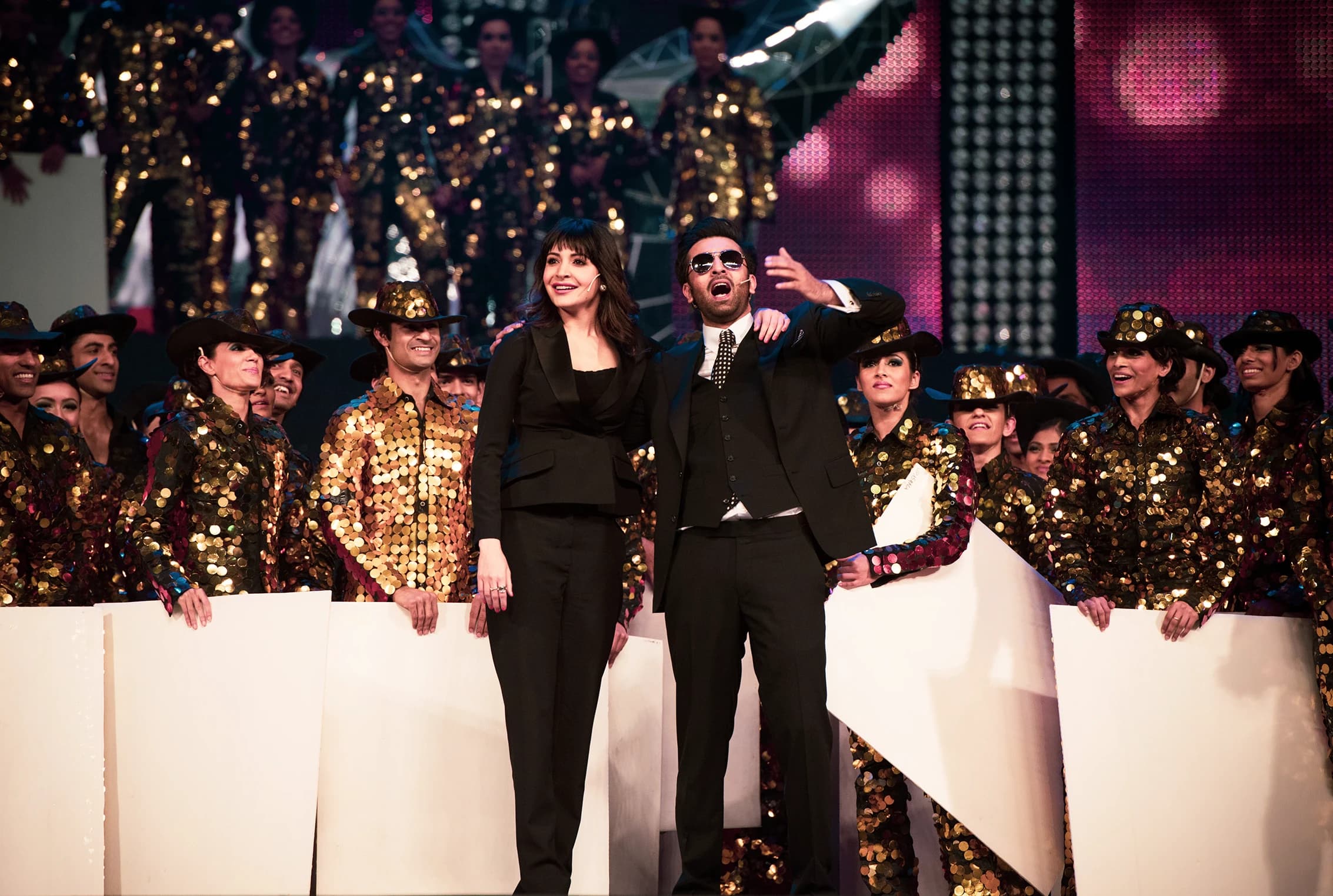 Award show choreography